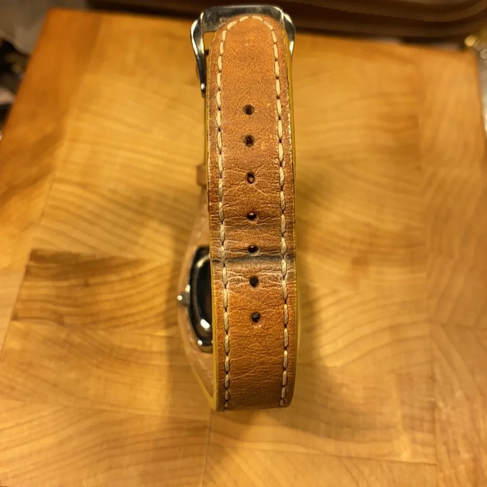 Fossil ES9733 original leather band watch 10meters